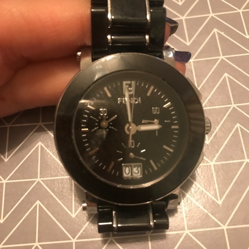 Authentic Fendi Ceramic Watch